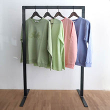 Laden Sie das Bild in den Galerie-Viewer, Esisto Sommer Kaschmir Pullover V-Ausschnitt Langarm