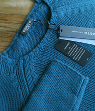 Load the image into the gallery viewer, Esisto cashmere jumper stand-up collar long sleeve