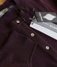 Load the image into the gallery viewer, Esisto Kaschmir Strickjacke Rundhalsausschnitt Langarm