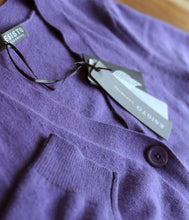 Load the image into the gallery viewer, Esisto cashmere cardigan V-neck long sleeve