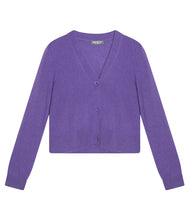 Load the image into the gallery viewer, Esisto cashmere cardigan V-neck long sleeve