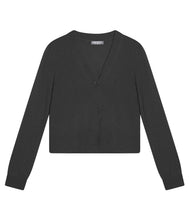 Load the image into the gallery viewer, Esisto cashmere cardigan V-neck long sleeve