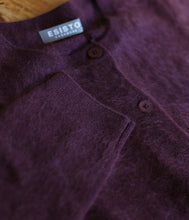 Load the image into the gallery viewer, Esisto Strickjacke Kaschmir gebürstet