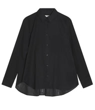 Load the image into the gallery viewer, Lareida organza cotton mix blouse Lenon
