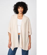 Load the image into the gallery viewer, Les tricots de Léa Cashmere Poncho Cardigan Cardigan Gwenn