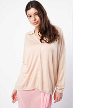 Laden Sie das Bild in den Galerie-Viewer, Les tricots de Léa Leinen Strickjacke Gisconti