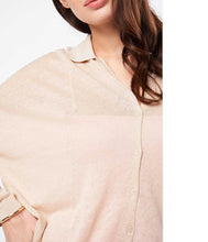 Laden Sie das Bild in den Galerie-Viewer, Les tricots de Léa Leinen Strickjacke Gisconti
