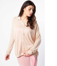 Laden Sie das Bild in den Galerie-Viewer, Les tricots de Léa Leinen Strickjacke Gisconti