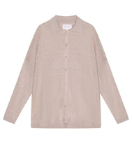 Laden Sie das Bild in den Galerie-Viewer, Les tricots de Léa Leinen Strickjacke Gisconti