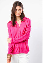 Laden Sie das Bild in den Galerie-Viewer, Les tricots de Léa Leinen Strickjacke Gisconti