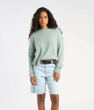 Laden Sie das Bild in den Galerie-Viewer, Les tricots de Léa Wolle-Kaschmir Pullover Marcel Rundhals-Ausschnitt