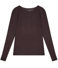 Load the image into the gallery viewer, Majestic Filatures cotton-cashmere shirt round neck long sleeve