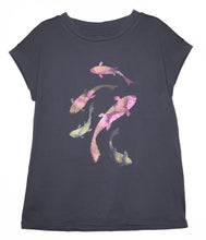 Laden Sie das Bild in den Galerie-Viewer, Railin Baumwoll-Modal Shirt Rundhals Kurzarm