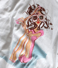 Load the image into the gallery viewer, Railin cotton T-shirt Art Edition Lilli Grill round neck short sleeve