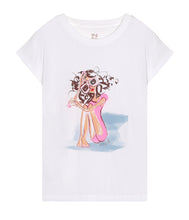 Load the image into the gallery viewer, Railin cotton T-shirt Art Edition Lilli Grill round neck short sleeve
