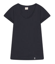 Load the image into the gallery viewer, The Shirt Project Organic cotton shirt V-neck short sleeve