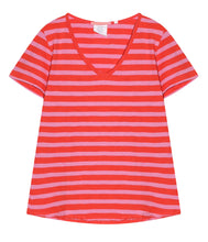 Load the image into the gallery viewer, The Shirt Project Organic cotton shirt V-neck short sleeve