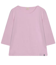 Load the image into the gallery viewer, The Shirt Project Organic cotton-modal-mix shirt round neck 3/4 sleeve