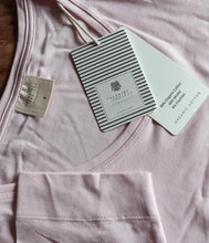 Load the image into the gallery viewer, The Shirt Project Organic cotton-modal-mix shirt V-neck half-sleeve