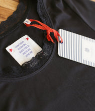 Laden Sie das Bild in den Galerie-Viewer, The Shirt Project Viskose-Mix Shirt mit Spitze Langarm