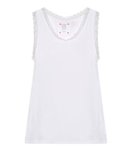 Laden Sie das Bild in den Galerie-Viewer, The Shirt Project Viskose-Mix Top mit Spitze