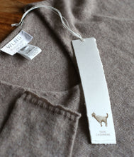 Load the image into the gallery viewer, WLNS Cashmere V-Neck Sweater