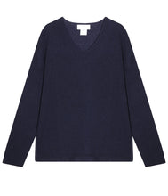 Load the image into the gallery viewer, WLNS Cashmere V-Neck Sweater