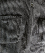 Load the image into the gallery viewer, engage recycled Kaschmir Strick Mantel mit Kapuze