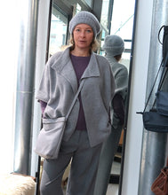 Laden Sie das Bild in den Galerie-Viewer, engage Kaschmir offene Poncho Jacke