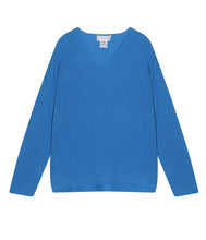 Load the image into the gallery viewer, WLNS Cashmere V-Neck Sweater