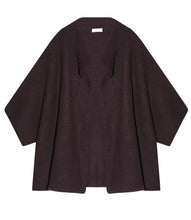 Laden Sie das Bild in den Galerie-Viewer, engage Kaschmir offene Poncho Jacke