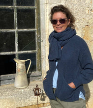 Laden Sie das Bild in den Galerie-Viewer, engage Kaschmir Schal Musterstrick