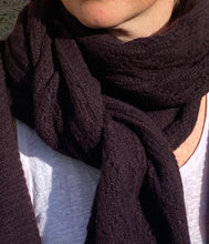 Laden Sie das Bild in den Galerie-Viewer, engage Kaschmir Schal Musterstrick