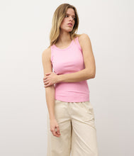 Load the image into the gallery viewer, 0039Italy cotton mix top Ella rib
