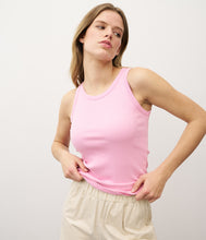 Load the image into the gallery viewer, 0039Italy cotton mix top Ella rib
