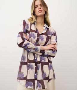 0039Italy Cotton Batiste Tunic Taya