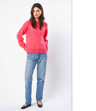 Load the image into the gallery viewer, Les tricots de Léa mohair-alpaca mix jumper Matyssa round neck long sleeve
