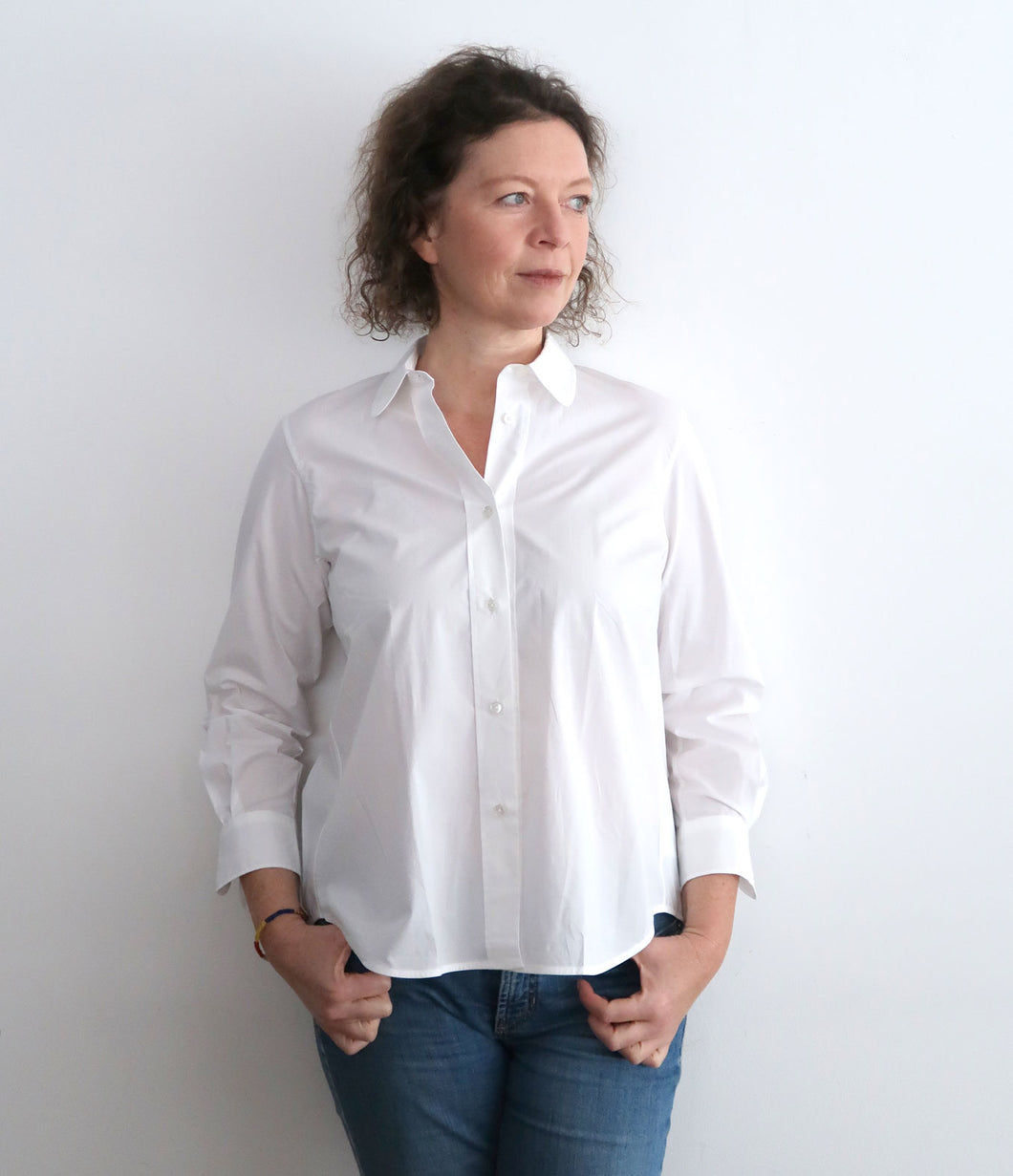 Lareida Baumwoll-Mix Bluse Bluette