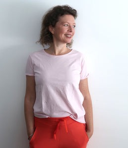 The Shirt Project Organic Baumwoll Shirt Rundhalsausschnitt Kurzarm
