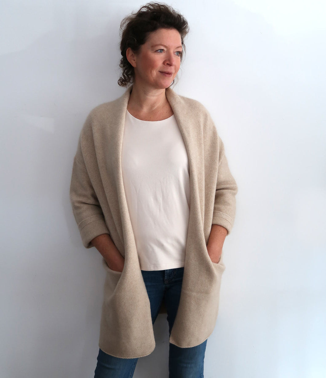 The Shirt Project Organic Baumwolle-Modal-Mix Shirt Rundhals 3/4 Arm