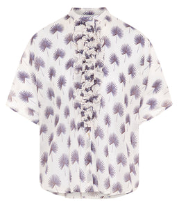0039Italy cotton batiste blouse Daisy