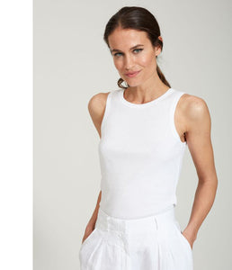 0039Italy cotton mix top Ella rib