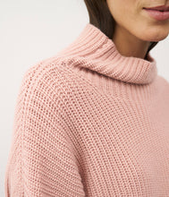 Load the image into the gallery viewer, 0039Italy Kaschmir-Wolle-Mix Stehkragen Pullover Lona
