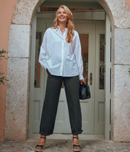 Load the image into the gallery viewer, 0039Italy Tencel linen trousers Tasmin New

