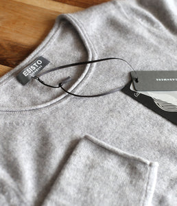 Esisto Kaschmir Pullover Rundhalsausschnitt
