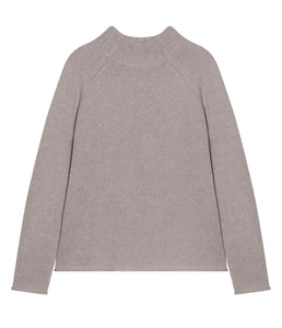 Esisto Kaschmir Pullover Stehkragen Langarm