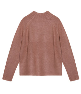 Esisto Kaschmir Pullover Stehkragen Langarm