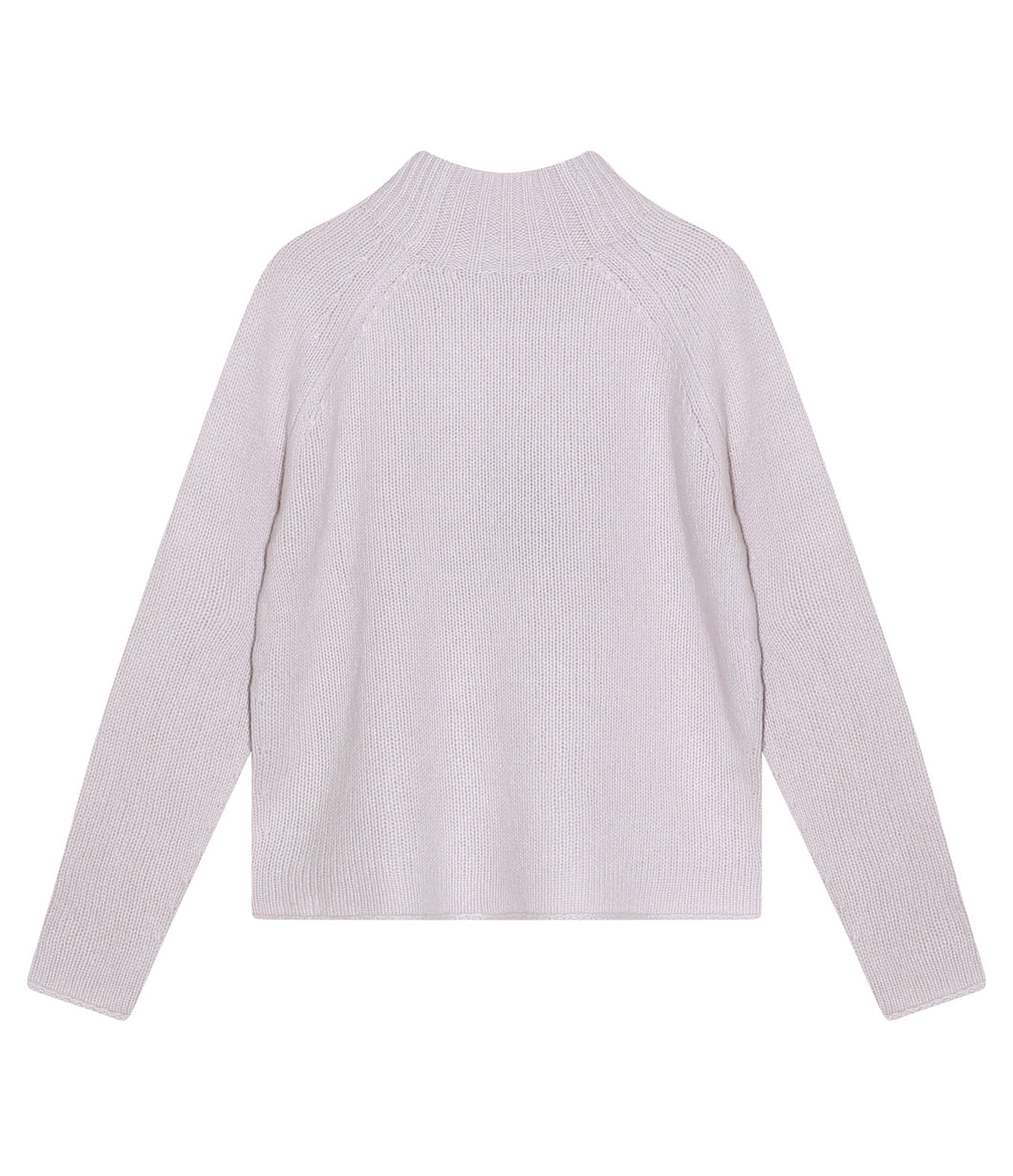 Esisto Kaschmir Pullover Stehkragen Langarm
