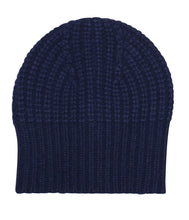 Load the image into the gallery viewer, Esisto cashmere rib knit hat
