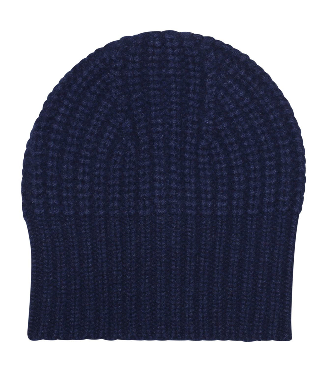 Esisto cashmere rib knit hat